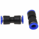 10 Pcs 8mm to 8mm Push in Fitting One Tough Straight Union Quick Connector
