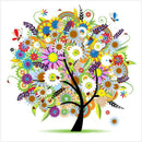 5D DIY Full Drill Diamond Painting Cross Stitch Kit Home Decor (HG119 Tree)