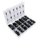 330PCS 12 Sizes Body Retainer Push Pin Rivet Clip Mouldings Trim Panel Car