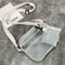 Women PVC Jelly Transparent Mini Shoulder Bag Girl Zipper Messenger Handbag