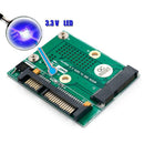 Mini PCI-E Msata SSD to 2.5 Inch SATA Adapter Converter Card Module Board