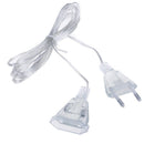 Power Extension Cable Plug Extender Wire For LED String Light Christmas Ligh_