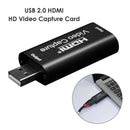 Mini 1080P HDMI to USB 2.0 Video Capture Card for Game PC Live Streaming