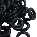 50x Black 16mm OD 9mm Inner Dia Nitrile Rubber O-ring Oil Seal Gasket Z5C6