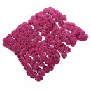 144pcs 2CM PE Rose Foam Mini Flower Bouquet Solid Color/wedding decoration