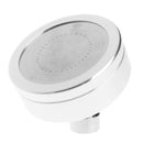 Aluminum Space Pressurized Shower Head Nozzle 3.2 inch Bathroom Hotel Sprinkler