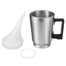 Stainless Steel Car Heating Atomization Headlight Repair Cup Eliminate Scratch