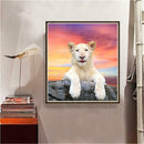 Dog 5D Round Diamond Painting Embroidery DIY Needlework Set Cross Stitch
