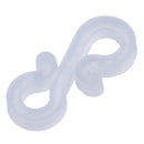 24Pcs Christmas Mini Gutter Hang Hooks Weatherproof Plastic S Clip HooksB Hn