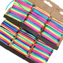 10M 2.5mm Multicolor Thread Cord Braided Bracelet String Knitting Yarn Rope â„–[