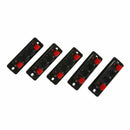 Single Row 4 Position Cable Clip Socket Push Type Speaker Terminals 5PCS Z2A2