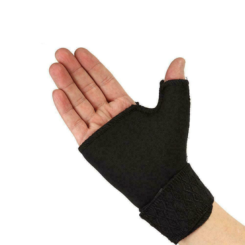 1Pc Hand Palm Wrist Thumb Glove Brace Bandage Wrap Support Elasticated S K3Q1