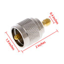 Revolution SMA Mother SL16-SMA-JK Converter Walkie Talkie Connector