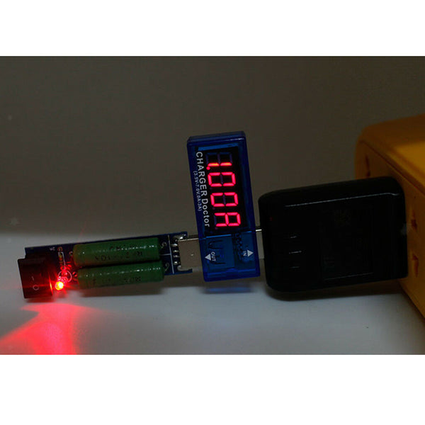 New LED LCD Digital USB Charger Doctor Voltage Current Meter Tester Detector