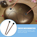 1 Pair Tongue Drum Drumsticks Musical Xylophone Marimba Percussion Mallet  A