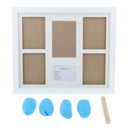 Boys and Girls Photo Frame Kit DIY Handprint Picture Album - Blue