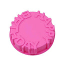 Silicone Birthday Round Cake Mold Pan Kitchen BakingTools Pie Mould Bread M P4H0