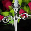 3-Candle Metal Candelabra Tall Candle Holder Wedding Event Candelabra Candl X4O4