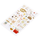 Bread Strawberry Journal Decorative Stationery Stickers DIY Diary Album Sticke3C