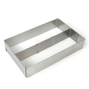 1Pcs Flexible Stainless Steel Rectangle Cake Ring Baking tool Mould Newest Use