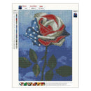 5D DIY Full Drill Diamond Painting Novelty Flower Cross Stitch Embroidery