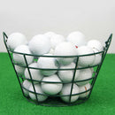 12.5x20.5x12cm Metal Golf Ball Container Golfball Basket Range Organizer Holder