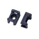 4.5mm Width Tie Cable 5.2mm Mounting Screw Saddle Base Holder 90 Pcs W3H6