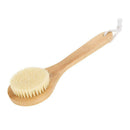 Wooden Handle Bristle Bath Brush Shower Massage Exfoliating Body Brushes