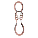 Metal Ring Solution Intellectual Deduction Unlock Puzzle Brain Teaser Conundrum