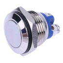 16mm Starter Switch Boat Horn Momentary Stainless Steel Push Button Switch