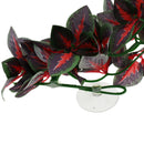 3 pcs Artificial Pet Reptile Terrarium Leaf Vines Vivarium Ornament Plant