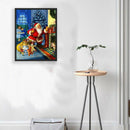 Christmas Diamond Painting Santa Claus Rhinestones Pictures Diamond Art Kit C7R7