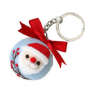 Wool Needle Felt DIY Deer Keychain Wool Felting Kit for Children DIY Crafts