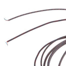 5Pack 3.5mm Right Angle Plug Audio Cable Cord with Mic for Earphone Earpiece