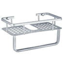 Space Aluminum Bathroom Shelf Shower Shampoo Soap Cosmetic Shelves Bathroom T6J7