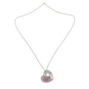 16G USB key 2.0 Memory heart type with Crystal Pendant Necklace Stick