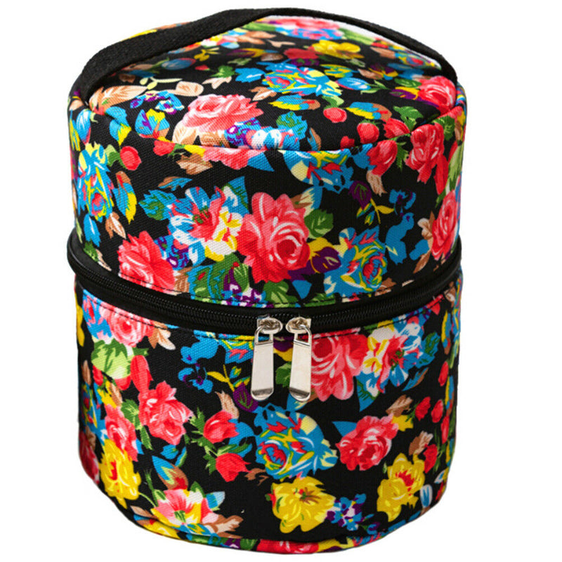 10-bottle Essential Oil Diffuser Carrying Case Tote Aromatherapy Bag Case 3C