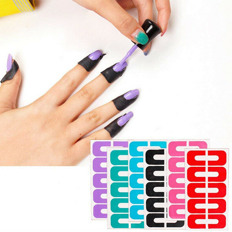 Varnish Nail Polish Glue Anti-overflow Spill Proof Manicure Protector Tools I7W7