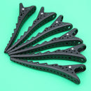 6Pcs Black Hairpin Clip Mouth Salon Hair Tools Accessories Hair Care Stylin