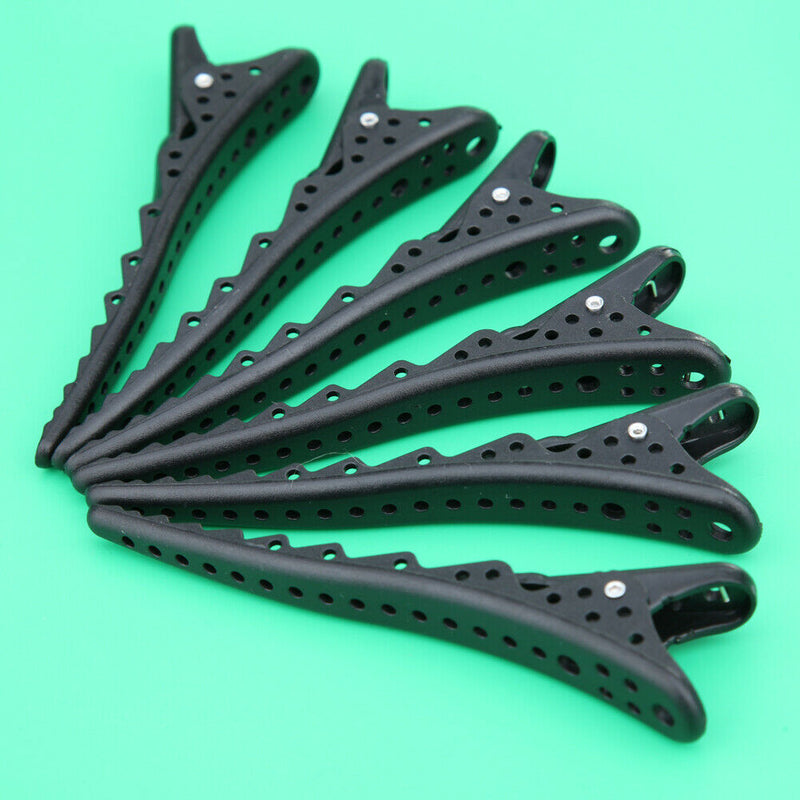 6Pcs Black Hairpin Clip Mouth Salon Hair Tools Accessories Hair Care Stylin