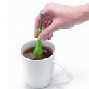 Healthy flavor silicone tea strainer mixer measurement Tea coffee filter te W4F6