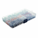 600Pc Bootlace Ferrule Kit 0.5mm to 6mm 22-10AWG Cord End Terminal Cable Cr