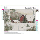 Clear Sky Snow DIY Full Drill Diamond Painting Embroidery Cross Stitch Gift