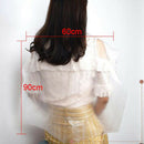 200Pcs Disposable Hair Cutting Cape Gown Barber Shop Capes Cloth Apron