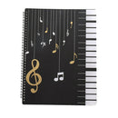 20pages Score Paper Documents Storage Paino Music Sheet Folder Home File Holder