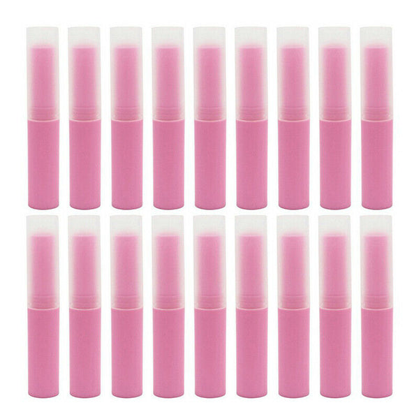 25 PCS 4G Matte DIY Refillable Empty Lip Balm Lipstick Stick Tube Bottle Co A2S4