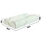 Home Bed Pillow Head Neck Support Bamboo Contour Memory Foam Pillows A6S6