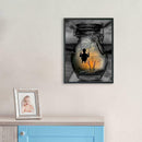 5D DIY Full Drill Diamond Painting Man in the Bottle Embroidery Mosaic Kit