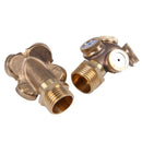 5 Pcs 1/2 Inch Mist Water Sprayer 4 Head Horticultural Atomization Nozzle G