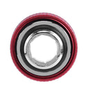 G1/4 Thread Rigid Tube 14mm Hard Tube Extender for PC Water Cooling(Red) A